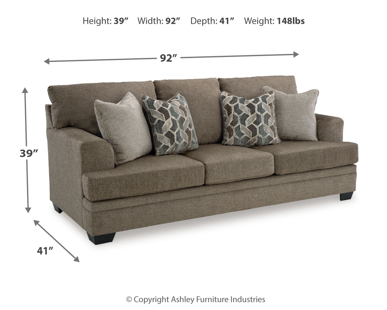 Stonemeade Nutmeg Sofa and Recliner - 59505U7