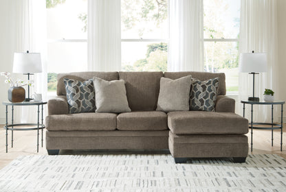 Stonemeade Nutmeg Sofa Chaise and Loveseat - 59505U9