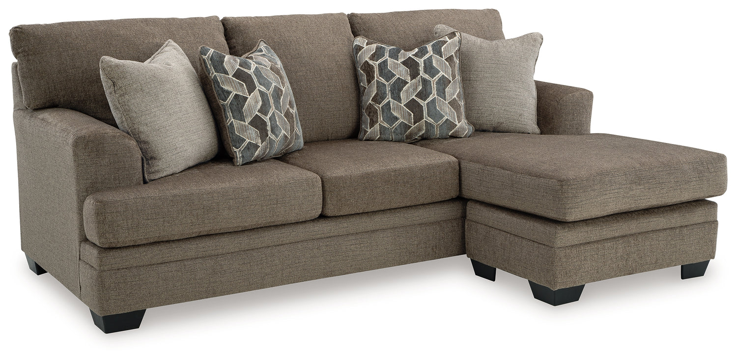 Stonemeade Nutmeg Sofa Chaise and Loveseat - 59505U9