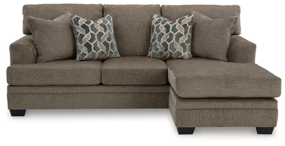 Stonemeade Nutmeg Sofa Chaise and Oversized Chair - 59505U6