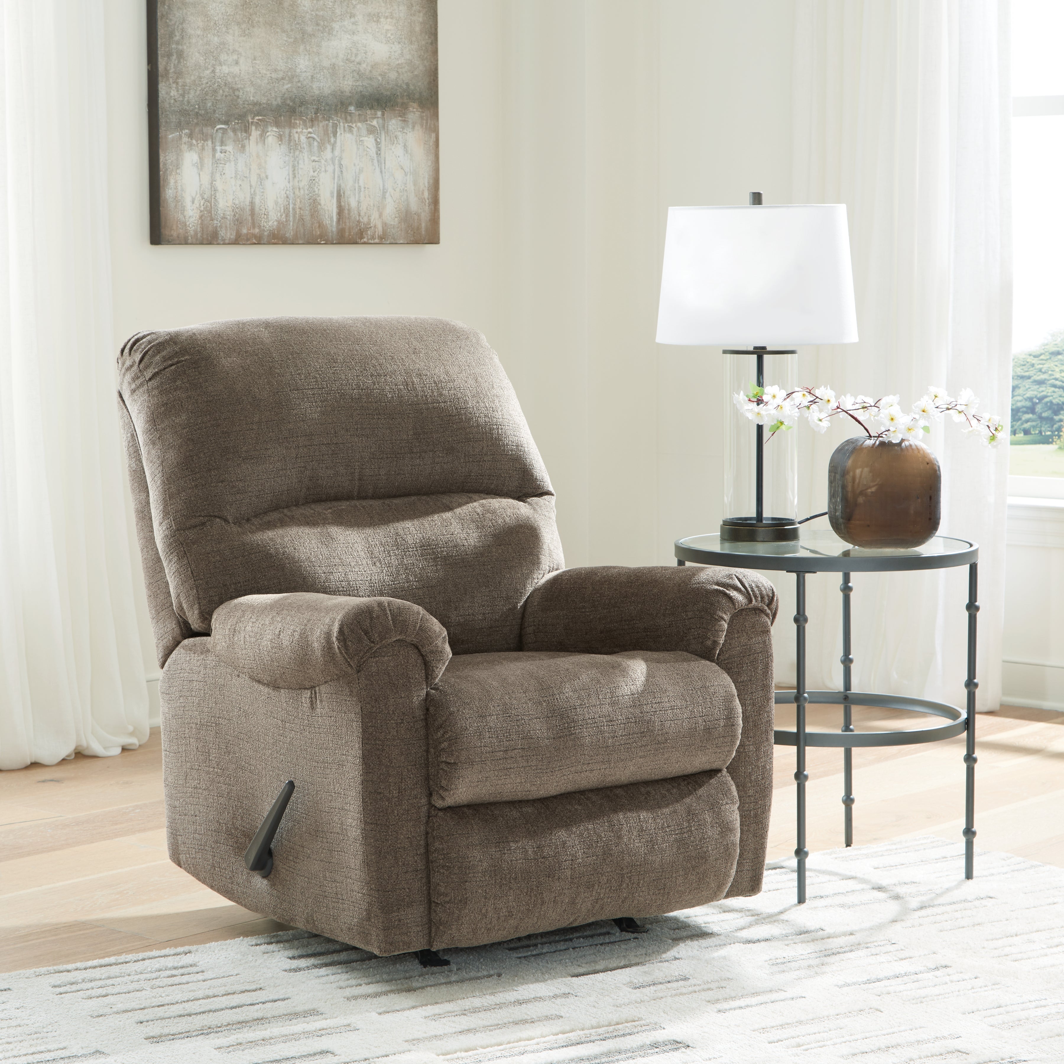 Stonemeade Nutmeg Sofa Chaise and Recliner - 59505U5