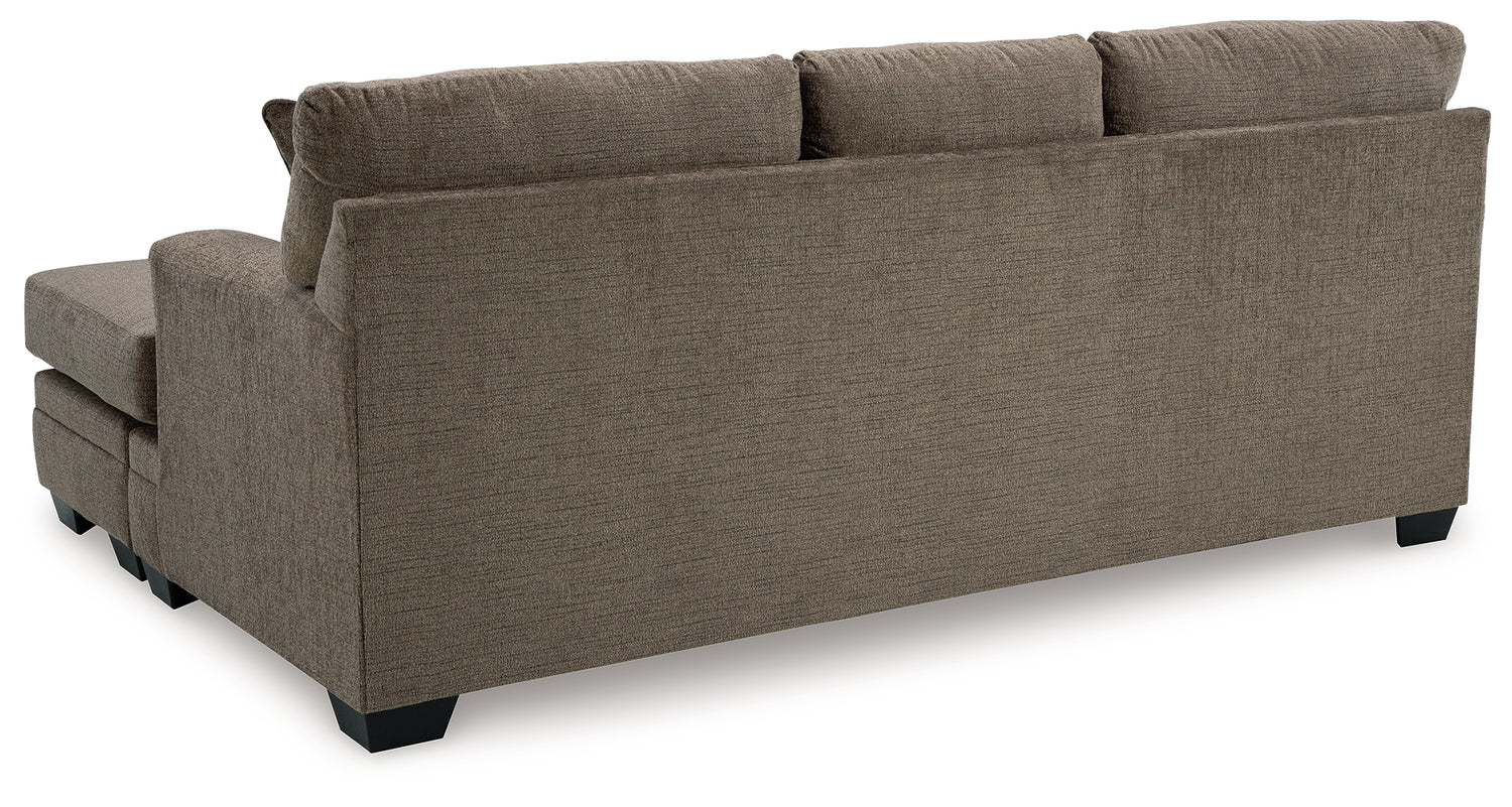 Stonemeade Nutmeg Sofa Chaise and Recliner - 59505U5