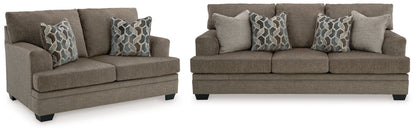 Stonemeade Queen Sofa Sleeper and Loveseat - 59505U11