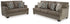 Stonemeade Sofa and Loveseat in Nutmeg - PKG018539