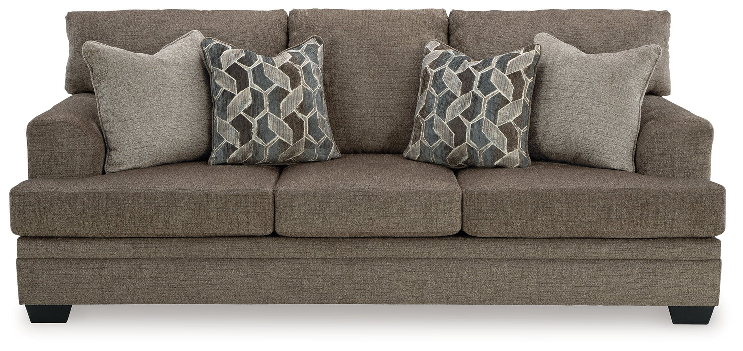 Stonemeade Sofa, Loveseat, Chair and Ottoman in Nutmeg - PKG018540