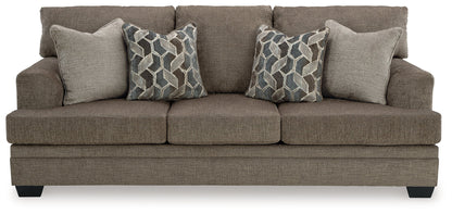Stonemeade Sofa, Loveseat, Chair and Ottoman in Nutmeg - PKG018540