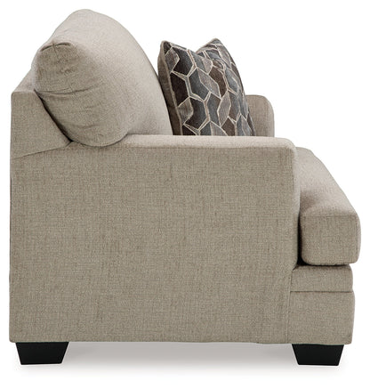 Stonemeade Sofa, Loveseat, Chair and Ottoman in Taupe - PKG018536