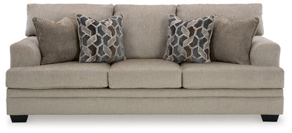 Stonemeade Sofa, Loveseat, Chair and Ottoman in Taupe - PKG018536