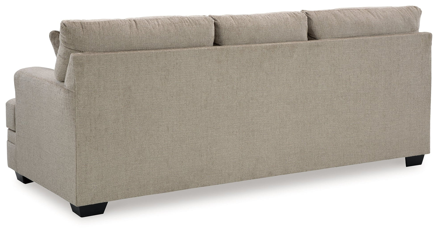 Stonemeade Sofa, Loveseat, Chair and Ottoman in Taupe - PKG018536