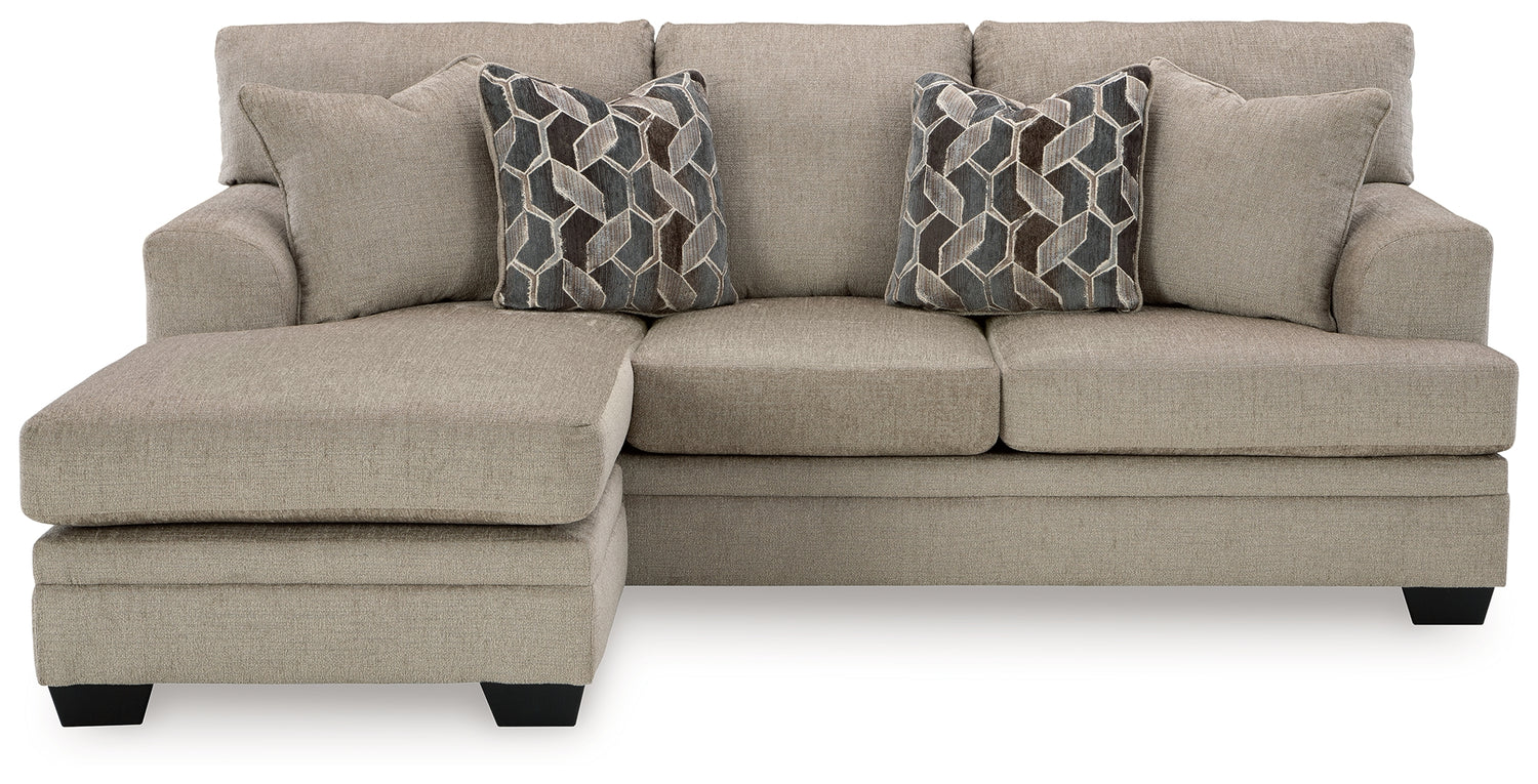 Stonemeade Taupe Sofa Chaise and Oversized Chair - 59504U6