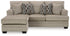 Stonemeade Taupe Sofa Chaise and Oversized Chair - 59504U6
