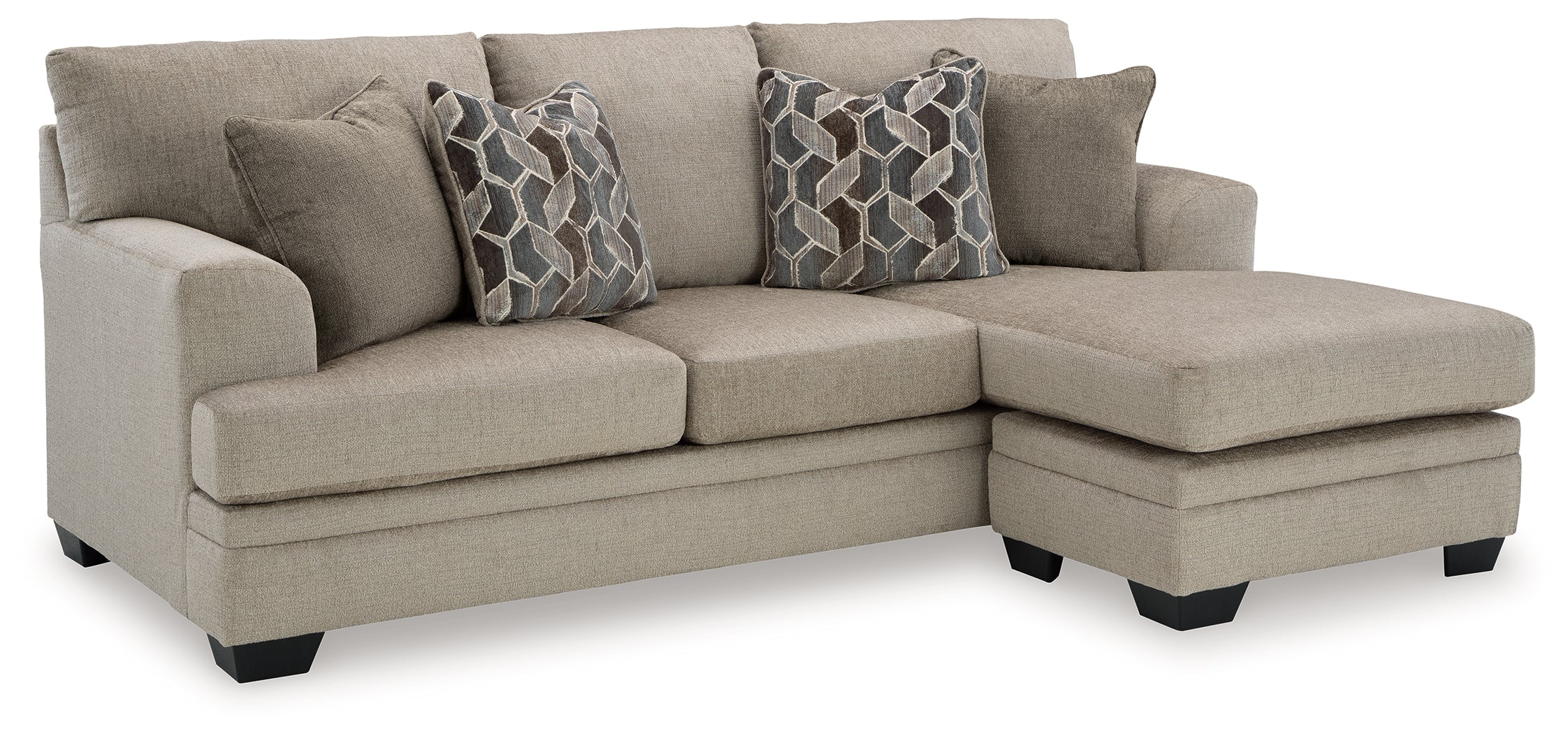 Stonemeade Taupe Sofa Chaise and Oversized Chair - 59504U6