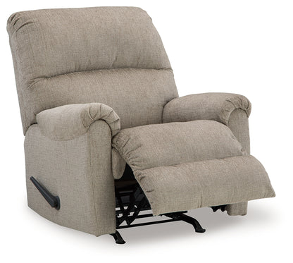 Stonemeade Taupe Sofa Chaise and Recliner - 59504U5