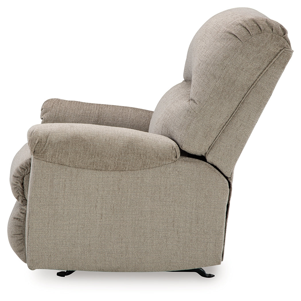Stonemeade Taupe Sofa Chaise and Recliner - 59504U5