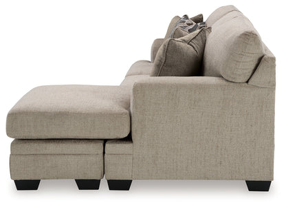 Stonemeade Taupe Sofa Chaise and Recliner - 59504U5
