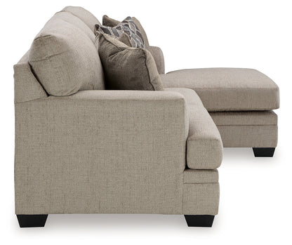 Stonemeade Taupe Sofa Chaise and Recliner - 59504U5