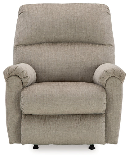 Stonemeade Taupe Sofa Chaise and Recliner - 59504U5