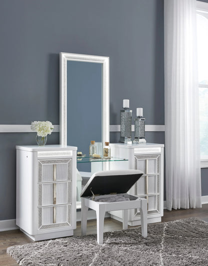 B822 - Vanity w/Stool (LED Lights) - B822 - Vanity w/Stool (LED Lights)