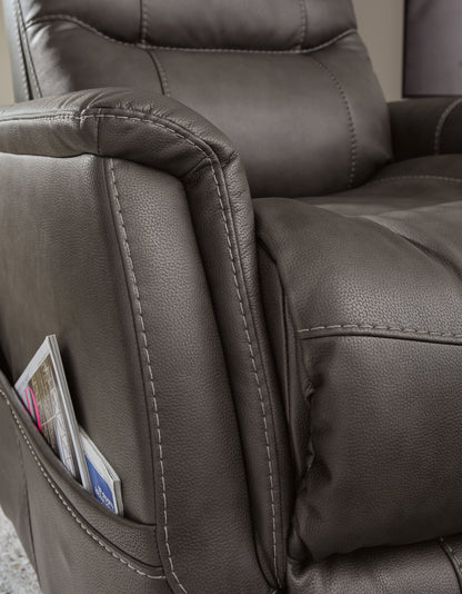 Strawbill Shadow Power Lift Recliner - 6390912