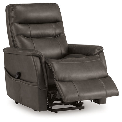 Strawbill Shadow Power Lift Recliner - 6390912
