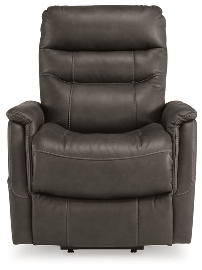 Strawbill Shadow Power Lift Recliner - 6390912