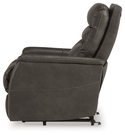 Strawbill Shadow Power Lift Recliner - 6390912