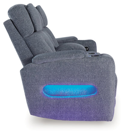 Studio Cave Steel Power Reclining Loveseat with Console - PC4980218