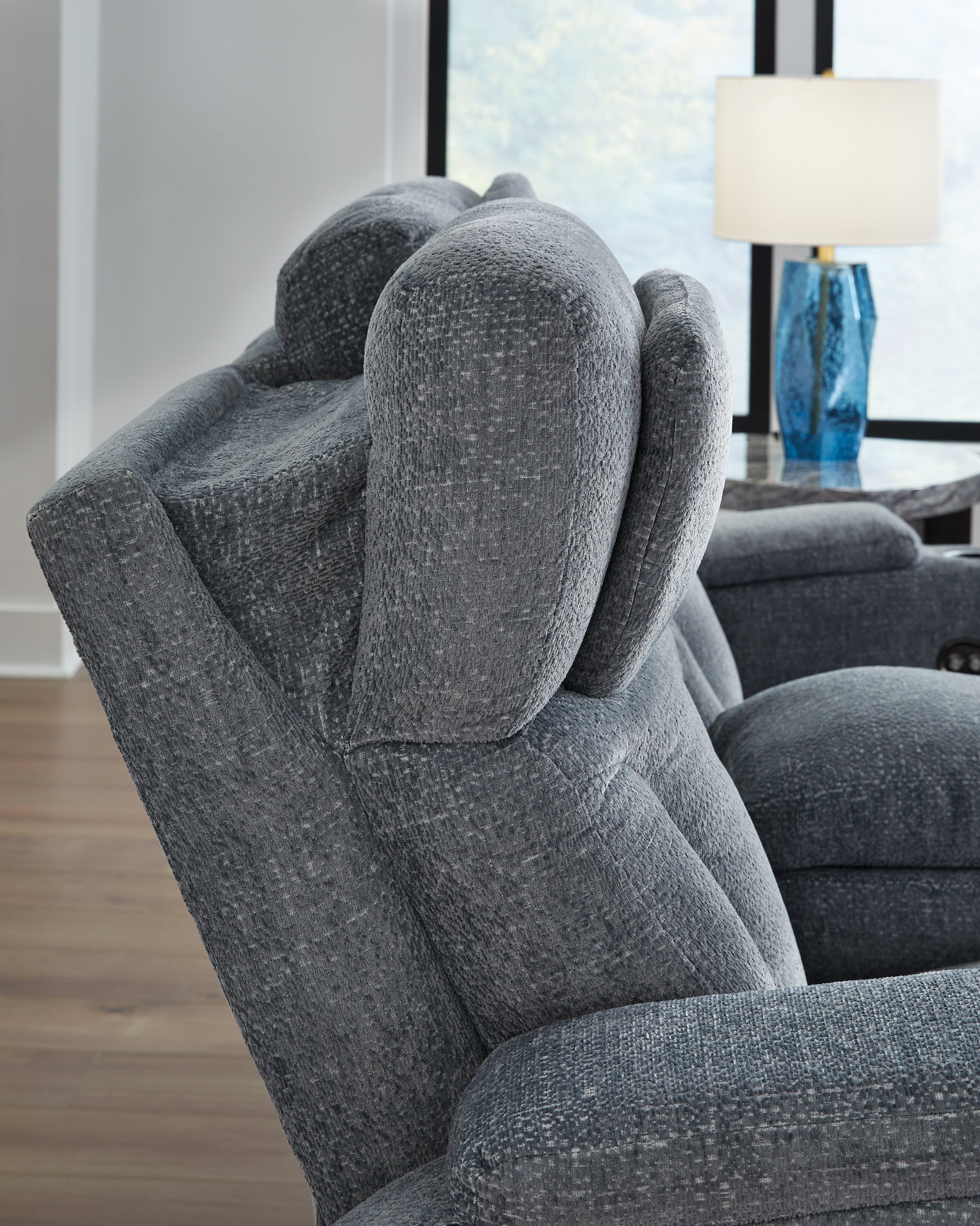 Studio Cave Steel Power Reclining Loveseat with Console - PC4980218