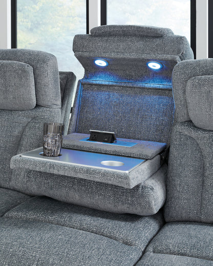 Studio Cave Steel Power Reclining Sofa - PC4980215