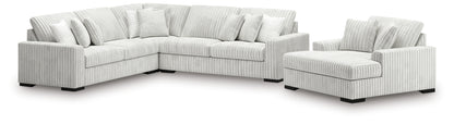 Stupendous 3-Piece Sectional and Oversized Chaise - 25903U4