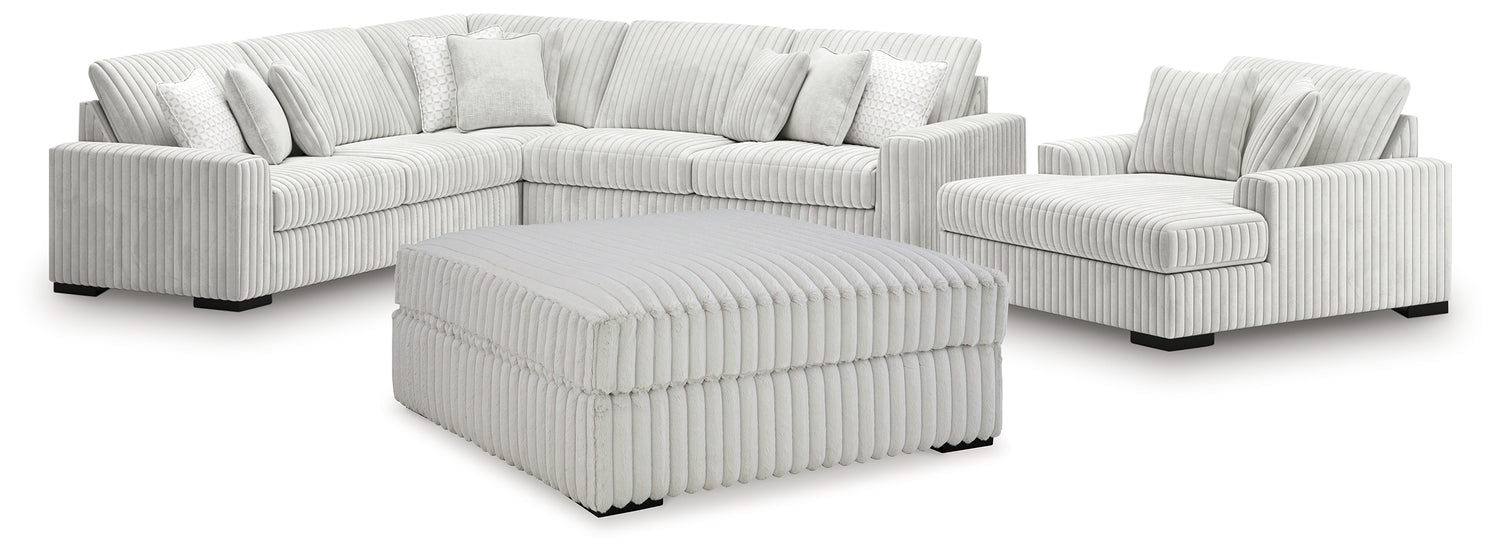 Stupendous 4-Piece Sectionals and Ottoman - 25903U5
