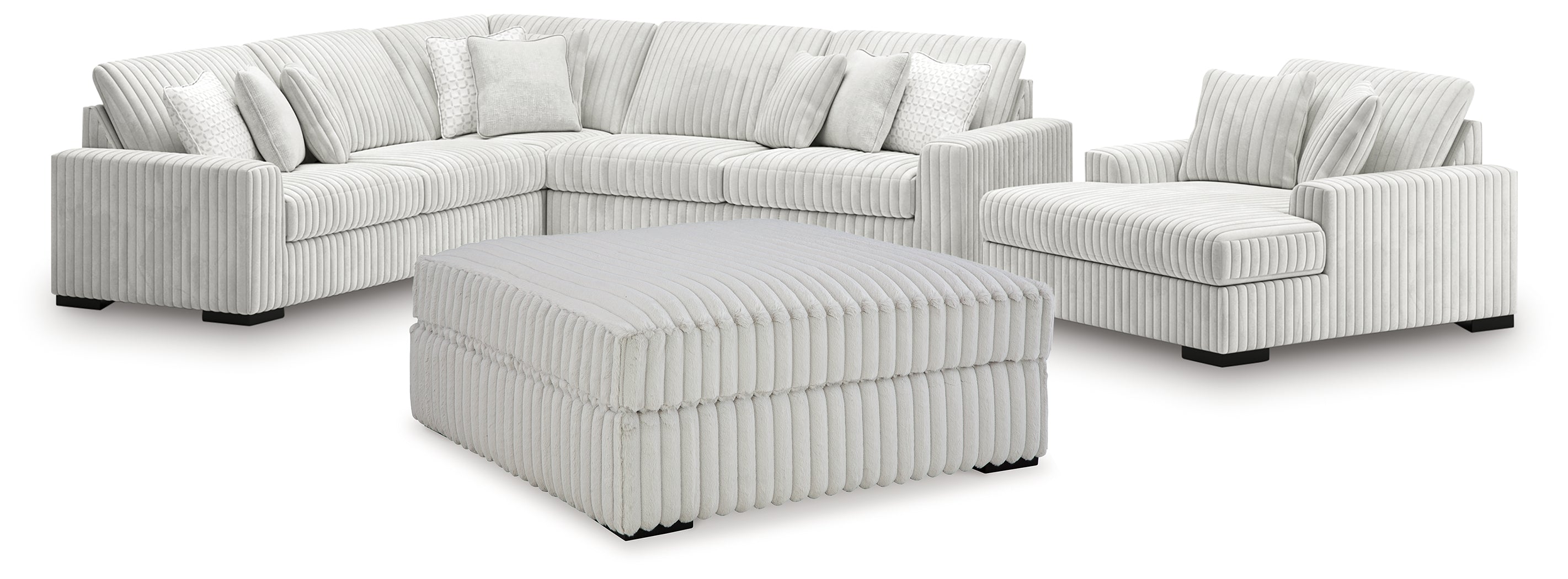 Stupendous 4-Piece Sectionals and Ottoman - 25903U5