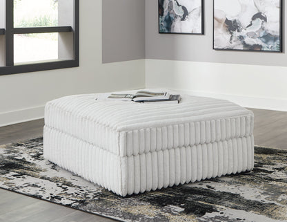 Stupendous 5-Piece Sectional with Ottoman in Alloy from Ashley - Luna Furniture