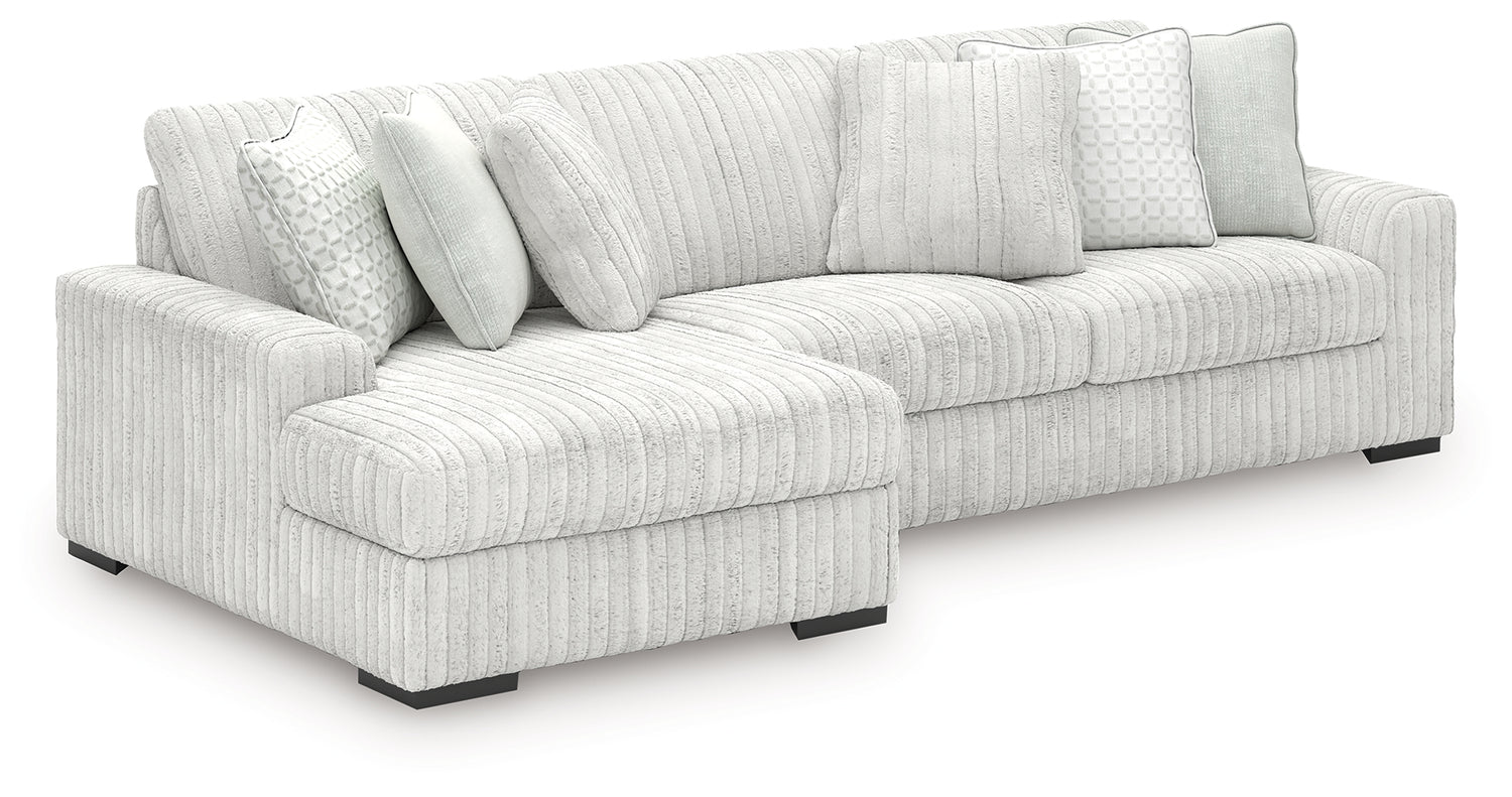 Stupendous Alloy 2-Piece Sectional with Chaise - 25903S6