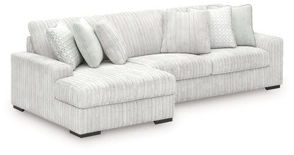 Stupendous Alloy 2-Piece Sectional with Chaise - 25903S6