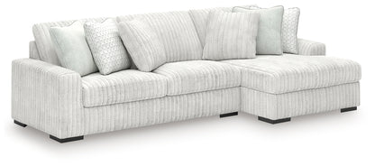 Stupendous Alloy 2-Piece Sectional with Chaise - 25903S7