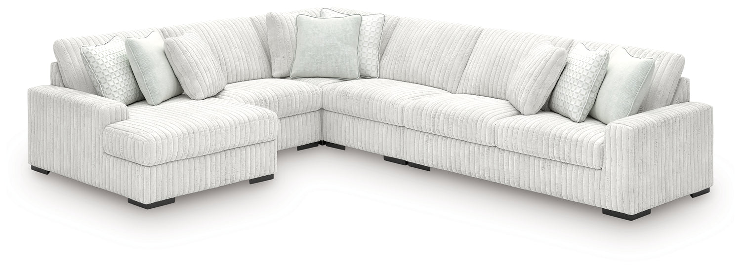 Stupendous Alloy 5-Piece Sectional with Chaise - 25903S8