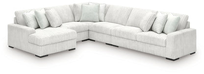 Stupendous Alloy 5-Piece Sectional with Chaise - 25903S8