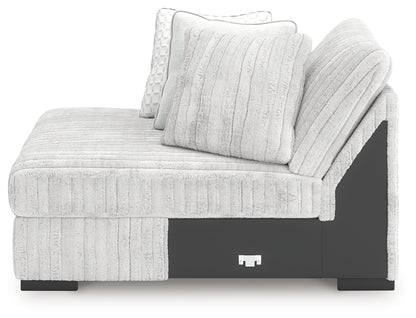 Stupendous Alloy Left-Arm Facing Corner Chaise - 2590316