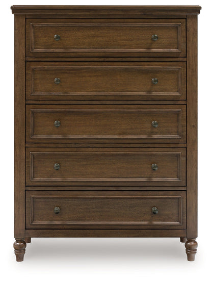 Sturlayne Brown Upholstered Panel Bedroom Set from Ashley - Luna Furniture