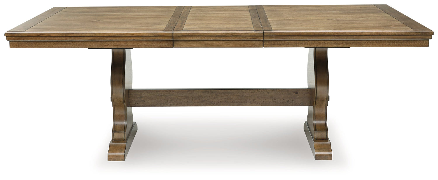 Sturlayne Brown Dining Extension Table - D787-35 - Bien Home Furniture &amp; Electronics