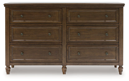Sturlayne Brown Upholstered Panel Bedroom Set from Ashley - Luna Furniture