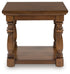 Sturlayne Brown End Table - T609-3