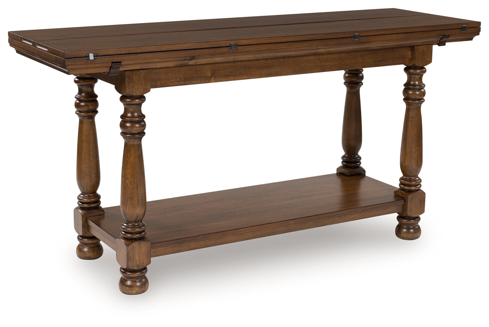 Sturlayne Brown Flip Top Sofa Table - T609-4