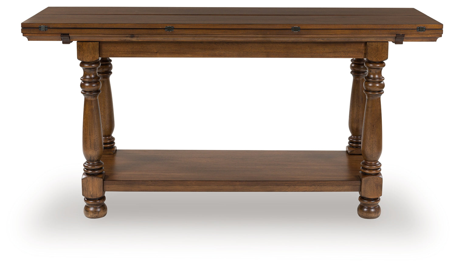 Sturlayne Brown Flip Top Sofa Table - T609-4