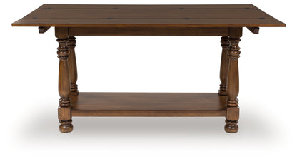 Sturlayne Brown Flip Top Sofa Table - T609-4
