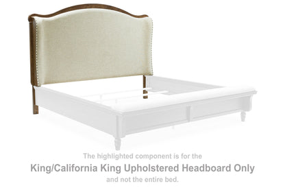 Sturlayne Brown King/California King Upholstered Headboard - B787-58
