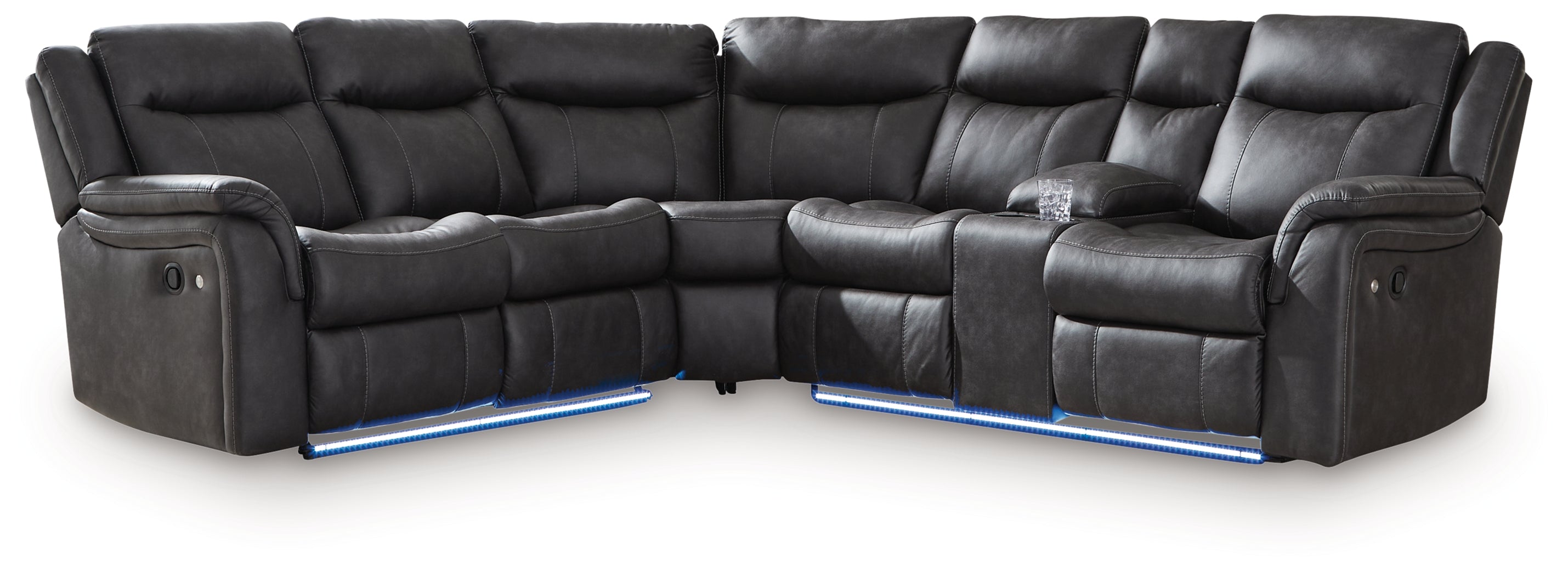 Sultan Meadow Carbon 2-Piece Reclining Sectional - PC13001S1