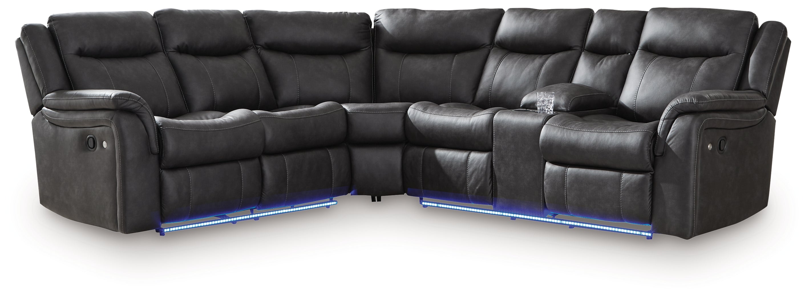 Sultan Meadow Carbon 2-Piece Reclining Sectional - PC13001S1