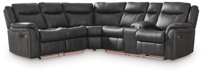 Sultan Meadow Carbon 2-Piece Reclining Sectional - PC13001S1